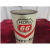 Image 2 : Pacific 66 Motor Oil Quart Can with Product 