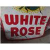 Image 5 : White Rose Porcelain Sign 72"x72" 2 Sided 