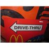 Image 2 : McDonalds Fiberglass Sign 37"x30"