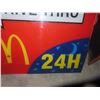 Image 4 : McDonalds Fiberglass Sign 37"x30"
