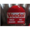 Image 1 : Veedol Metal 2 Sided Sign 30"x30"