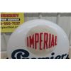 Image 7 : Imperial Premier Gasoline Globe Etched Advertising on Globe - Both Sides