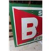 Image 2 : B-A Service Product Bowtie Porcelain Sign 42"x77" 