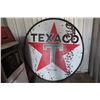 Image 1 : Texaco Porcelain 2 Sided Sign 72" Diameter 
