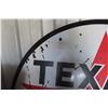 Image 3 : Texaco Porcelain 2 Sided Sign 72" Diameter 