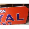 Image 7 : Dominion Royal Tires Porcelain Sign 25 1/2"x68"