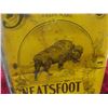 Image 3 : Buffalo Neatsfoot Oil Can, Prairie City Oil Co. 8 3/4"x 5 "x4 "
