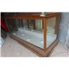 Image 5 : Oak Frame Display Store Case 75"x28"x52"