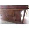 Image 8 : Oak Frame Display Store Case 75"x28"x52"