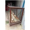 Image 2 : Oak Frame Display Store Case 26"x36"x94"