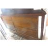 Image 9 : Oak Framed Display Store Case 71"x27"x52"
