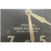Image 2 : Vintage Canadian Neon Ray Clock Co. 18'' Diam. Working