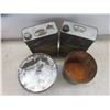 Image 2 : (4) Varcon Tins : (2) 1 Gallon, Transmission Oil with Paper Label,
