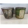 Image 7 : (4) Varcon Tins : (2) 1 Gallon, Transmission Oil with Paper Label,