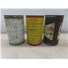 Image 5 : (4) 1 Quart Oil Cans : Quaker State, Shaler, John Deere Hydrostatic