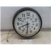 Image 1 : CN 24-Hour Electric Clock 14'' Diam. *Minute Hand Needs Tightening