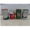Image 4 : (4) Oil Cans: (3) 1 Gal, (1) 1Litre, Shell, Havoline, Castrol. 