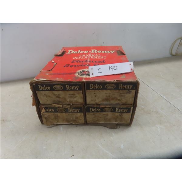 Delco-Remy Electrical Service Parts Cardboard Display with