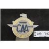Image 2 : Manitoba Motor League CAA Tag 4 1/2'' x 5'' 