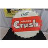 Image 2 : Vintage Enjoy Orange Crush Bottle Cap Metal Embossed