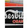 Image 4 : Nesbitts Orange Porcelain Sign 19'' x 10'' 