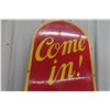 Image 5 : 1939 Come In Have a Coca Cola Porcelain Large Press Sign