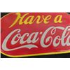 Image 5 : 1940s Have a Coca Cola Porcelain Palm Press 3 1/2'' x 6 1/2'' 
