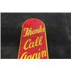Image 5 : Thanks Call Again for a Coca Cola Porcelain Palm Press 3 1/2'' 