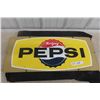 Image 1 : Pepsi Enjoy Porcelain Kickplate Sign 12'' x 29 1/2'' P+M. 