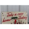 Image 7 : 1952 Coca Cola Take a Case Home Today 19 1/2'' x 28'' 