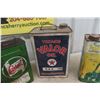 Image 3 : (4) Oil Cans : 1gal, 2gal, Castrol, Texaco, Esso, Chryco. 