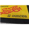 Image 6 : 1953 Drink Pepsi Cola 12ounces Double Dot Tin Embossed Sign