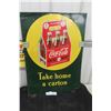Image 1 : 1941 Coca Cola Take Home a Carton with 6-Pack Tin Embossed