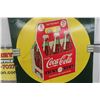 Image 5 : 1941 Coca Cola Take Home a Carton with 6-Pack Tin Embossed