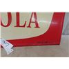 Image 7 : 1971 Kik Cola Metal Embossed Sign 19'' x 27'' 