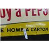 Image 9 : 1950s Enjoy a Pepsi Cola Take Home a Carton Metal Embossed 