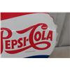 Image 3 : Pepsi Cola Metal Bottle Cap Sign 19'' Diam. (Not Too Old)