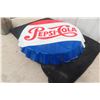 Image 5 : Pepsi Cola Metal Bottle Cap Sign 19'' Diam. (Not Too Old)