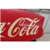 Image 3 : 1960s Coca Cola Metal Fishtail Sign 42'' x 19'' 