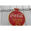 Image 11 : Coca Cola Rack with  'Take Home a Carton 25cents' 2-Sided Topper