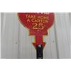 Image 12 : Coca Cola Rack with  'Take Home a Carton 25cents' 2-Sided Topper