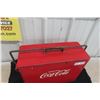 Image 3 : 1950s Drink Coca Cola Canadian Airline Cooler with Bottle 