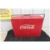 Image 6 : 1950s Drink Coca Cola Canadian Airline Cooler with Bottle 
