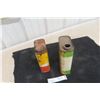 Image 4 : (2) Outboard Oil Quart Cans: Texaco, Shell.
