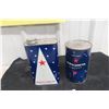Image 6 : (2) North Star Quart Cans 