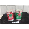 Image 1 : (2) Henoco Quart Cans | AT Fluid , Motor Oil 