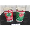 Image 6 : (2) Henoco Quart Cans | AT Fluid , Motor Oil 