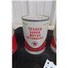 Image 3 : (4) Texaco Cans : Motor Oil, Motor Detergent, Brake Fluid.