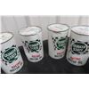 Image 3 : (7) Quaker State Racing Motor Quart Cans, All with Product. 