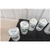 Image 6 : (7) Quaker State Racing Motor Quart Cans, All with Product. 
